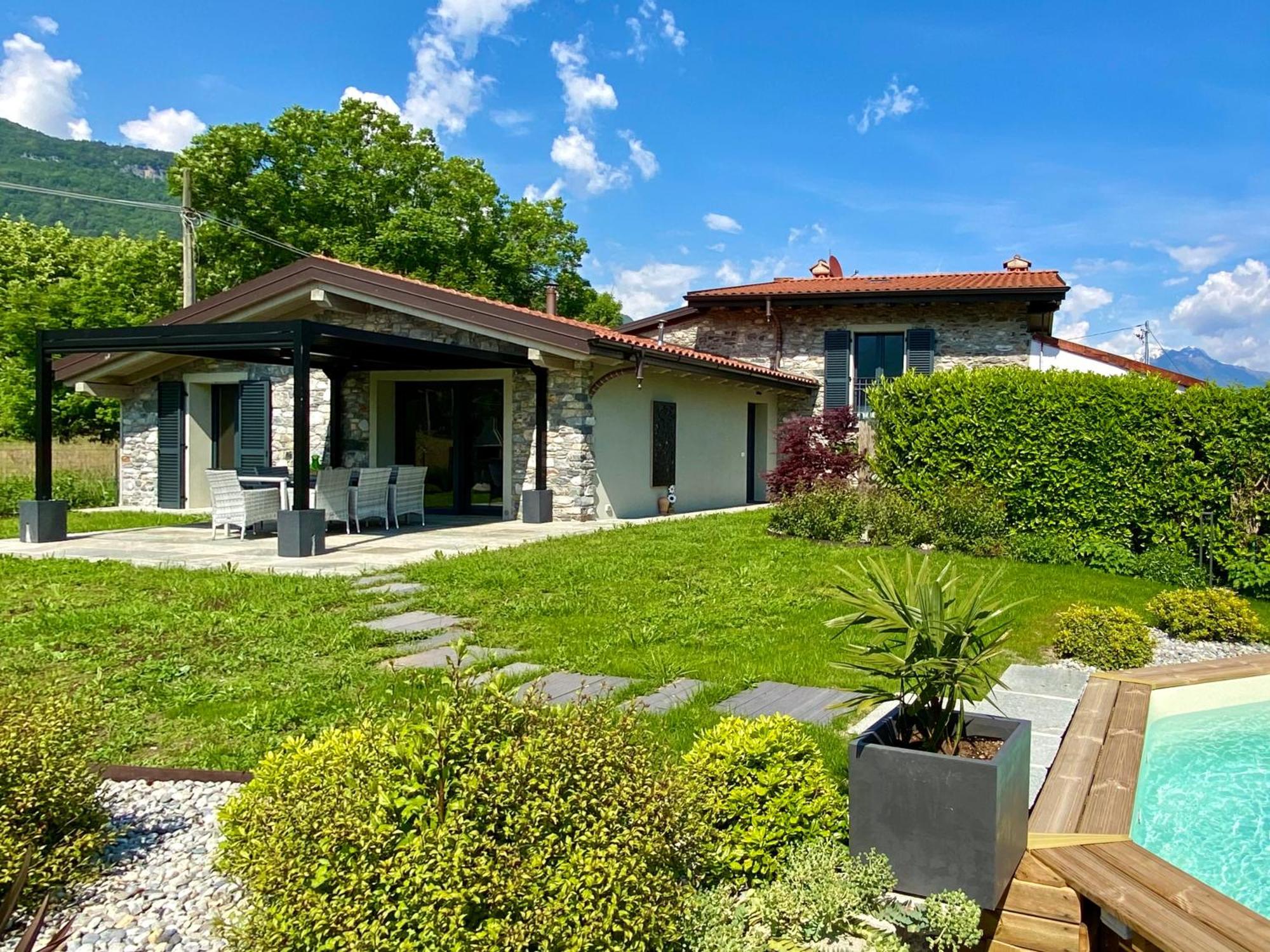 Villa Larius Gravedona Kültér fotó